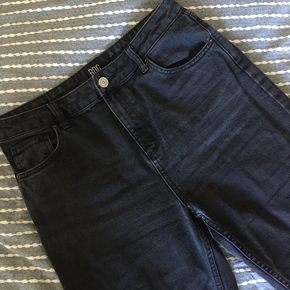 High waisted Black Jeans